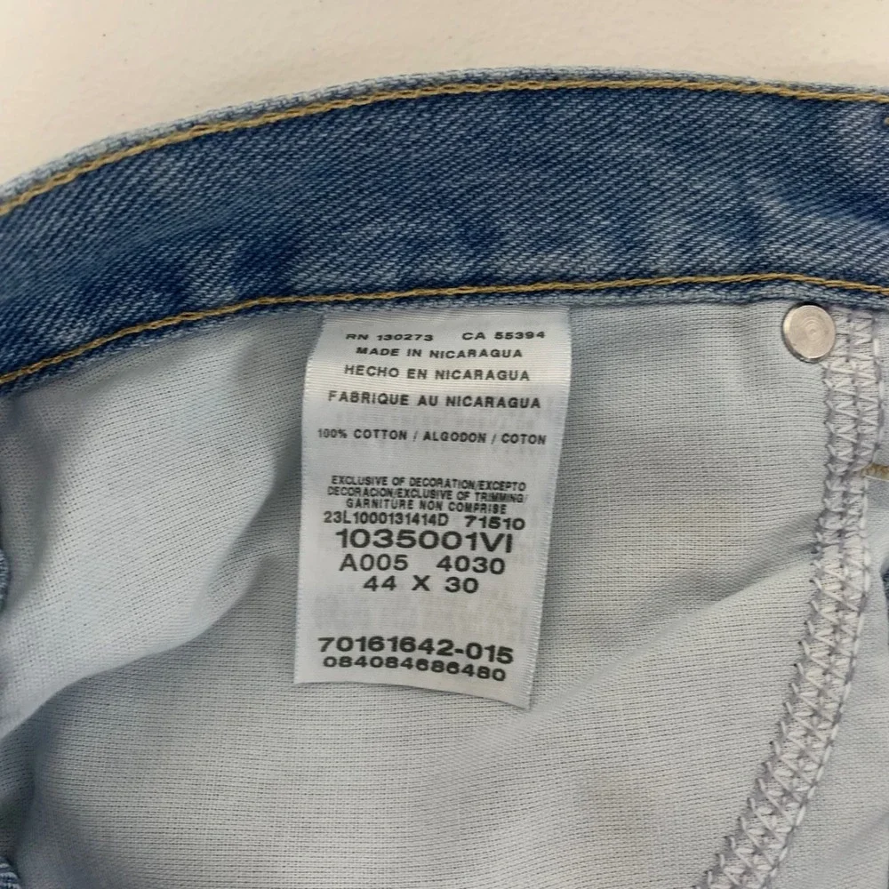 Wrangler Rugged Wear Jeans Mens‎ 44x30 Blue Relaxed Fit NWT